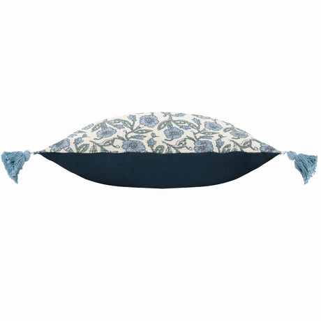 Delphine 100% Cotton Delph Blue Cushion Cover or Filled Cushion - additional product view 4