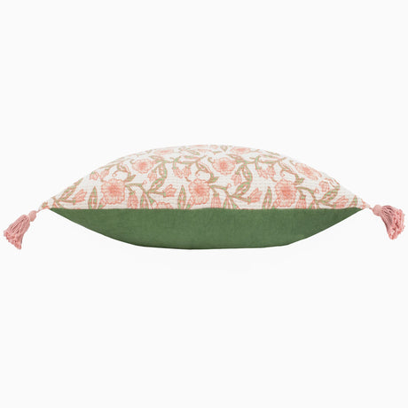 Delphine 100% Cotton Coral Cushion Cover or Filled Cushion - additional product view 4