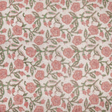 Delphine Tasselled Reversible Coral 100% Cotton Throw Blanket 130cm x 170cm - additional product view 3
