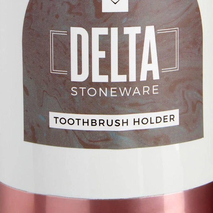Delta Ceramic Toothbrush Holder - Ideal