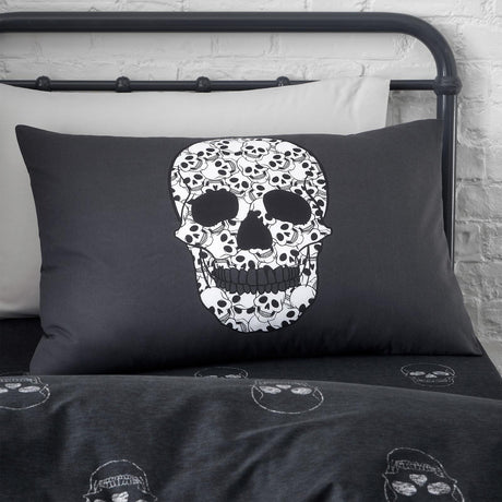 Skulls Duvet Cover Set by Catherine Lansfield