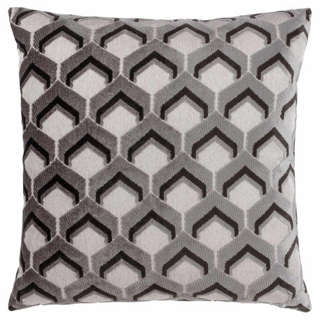 Ledbury Velvet Jacquard Cushion Cover 18" x 18" by Paoletti