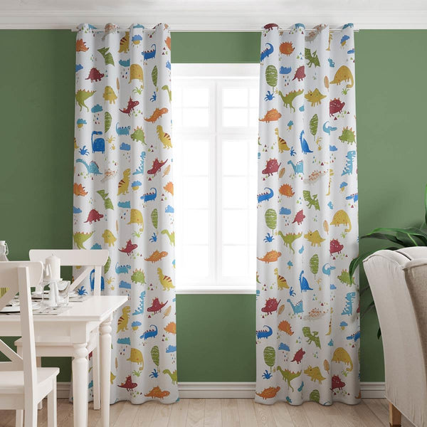 Dino Paintbox Made To Measure Curtains - Ideal