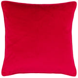 Ditsy Festive Reindeer Velvet Piped Cushion Cover Multi 45 x 45cm - image 3