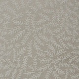 Ditsy Leaf Jacquard Natural Polycotton Duvet Cover Set - product image 3