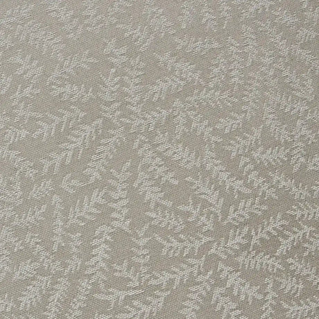 Ditsy Leaf Jacquard Natural Polycotton Duvet Cover Set - product image 3