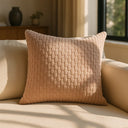 Dorset Textured Cushion Cover and Filled Cushion 18" x 18" (45cm x 45cm) by Sundour