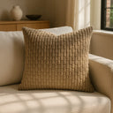 Dorset Textured Cushion Cover and Filled Cushion 18" x 18" (45cm x 45cm) by Sundour