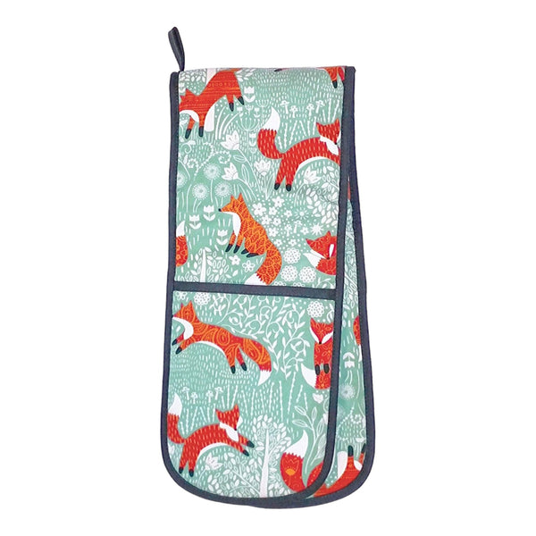 Foraging Fox Luxury Cotton Double Oven Glove