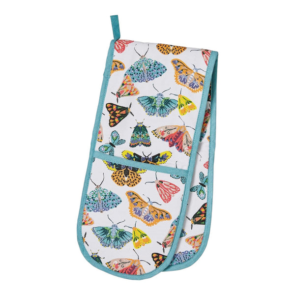 Butterfly House Luxury Cotton Double Oven Glove