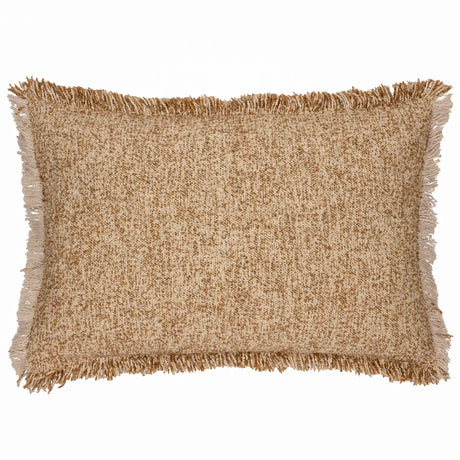 Doze Woven Fringed Cushion Cover Biscuit 40 x 60cm - image 2