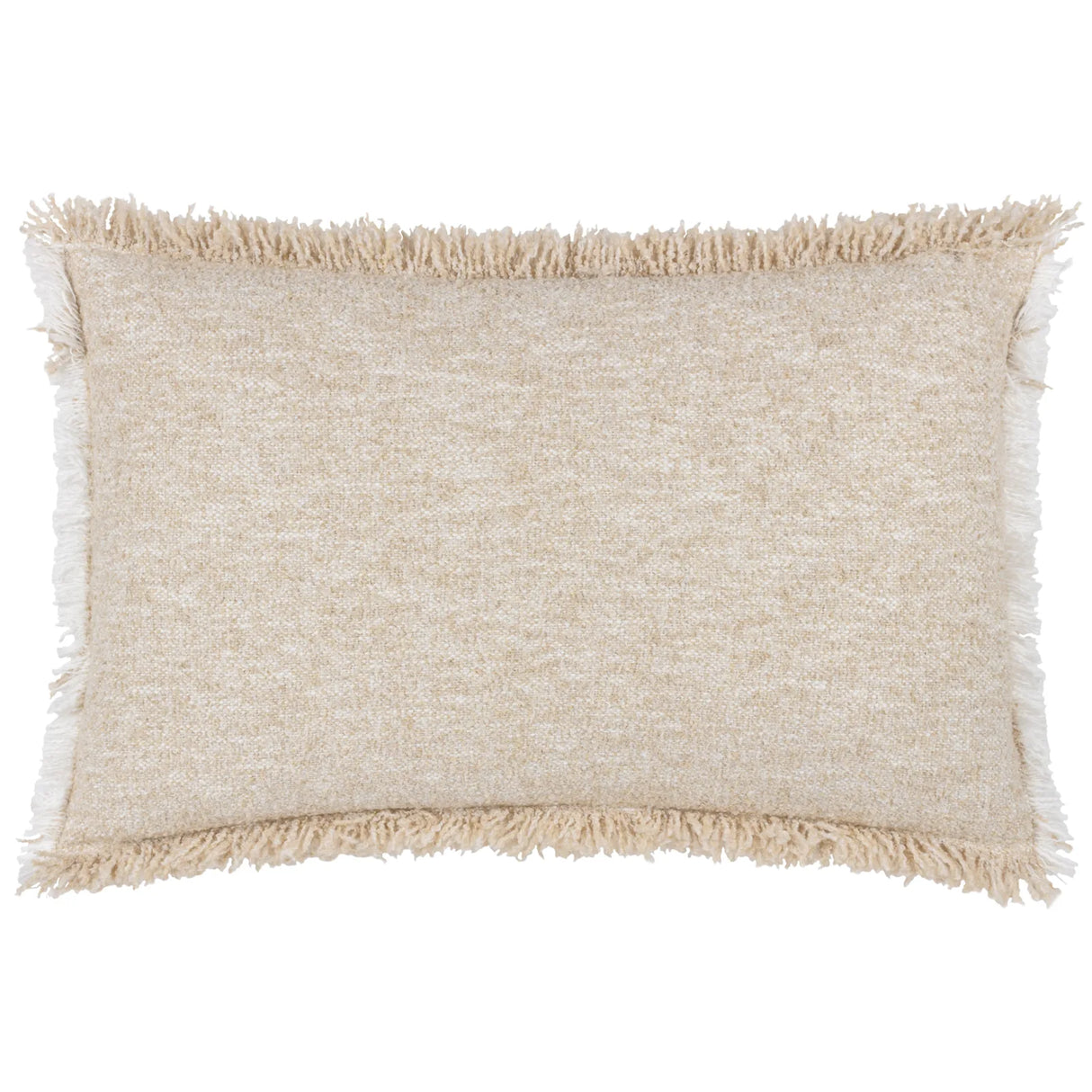 Doze Woven Fringed Cushion Cover Natural 40 x 60cm - image 2