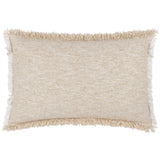 Doze Woven Fringed Cushion Cover Natural 40 x 60cm - image 2