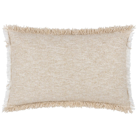 Doze Woven Fringed Cushion Cover Natural 40 x 60cm - image 2
