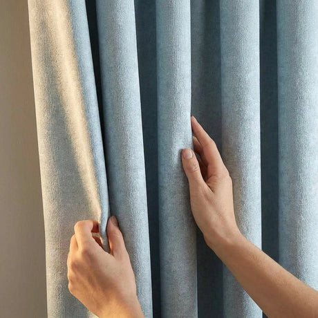Galaxy Dim Out Woven Thermal Pencil Pleat Curtains 12