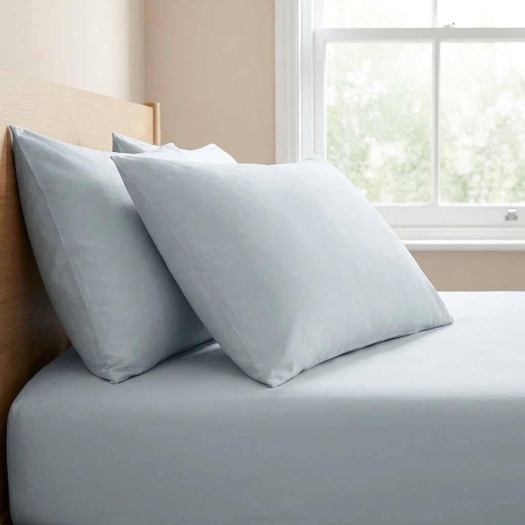 Plain Dye Polycotton Housewife Pillowcases Pair 5
