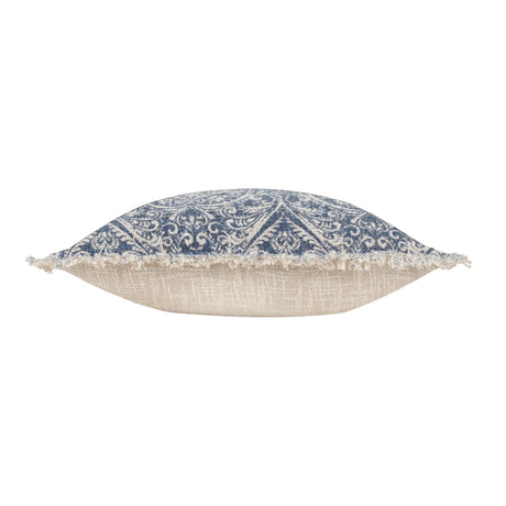 Durelle 100% Cotton Delph Blue Cushion Cover or Filled Cushion 50cm x 50cm - additional product view 3