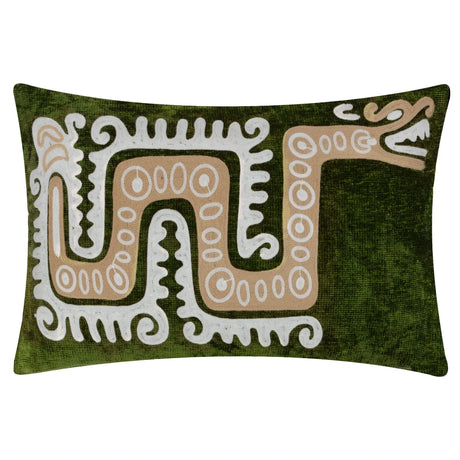 Dynasty 100% Cotton Verdie Cushion Cover or Filled Cushion - additional product view 2