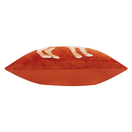Dynasty 100% Cotton Rust Orange Cushion Cover or Filled Cushion - additional product view 4