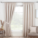 Eclipse Blackout Tape Top Pencil Pleat Curtains by Sundour