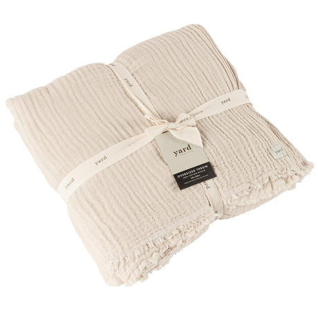 Lark Muslin Cotton Throw Blanket by Yard