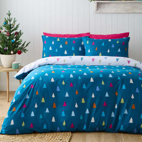 Christmas Tree Duvet Cover Set by Catherine Lansfield