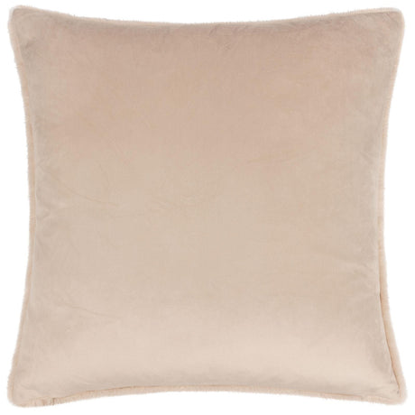 Stanza Faux Fur Cushion Cover 22" x 22" (55cm x 55cm) by Paoletti