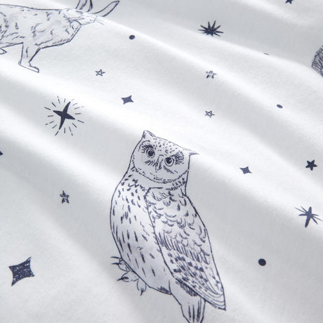 Bianca Starlight Animals Brushed Cotton Flannelette Duvet Cover Set 5