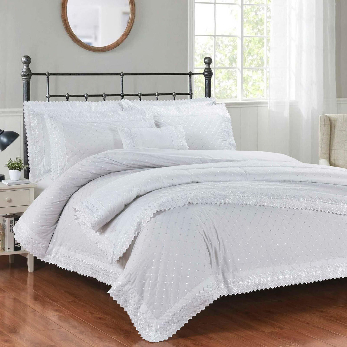 Richmond Duvet Cover Set White