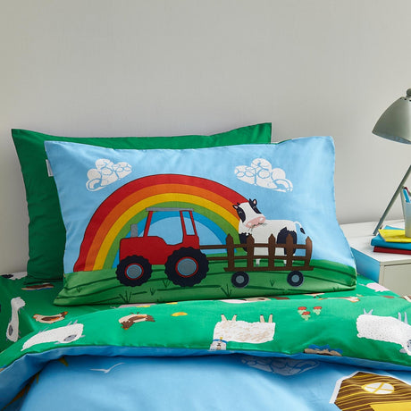 Farmyard Animals Duvet Cover Set by Catherine Lansfield