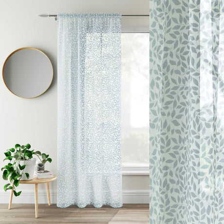 Willow Voile Curtain Panel by Enhanced Living
