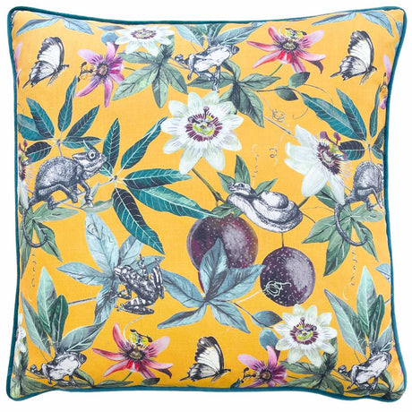 Wild Passion Creatures Cushion Cover 20" x 20" by Wylder