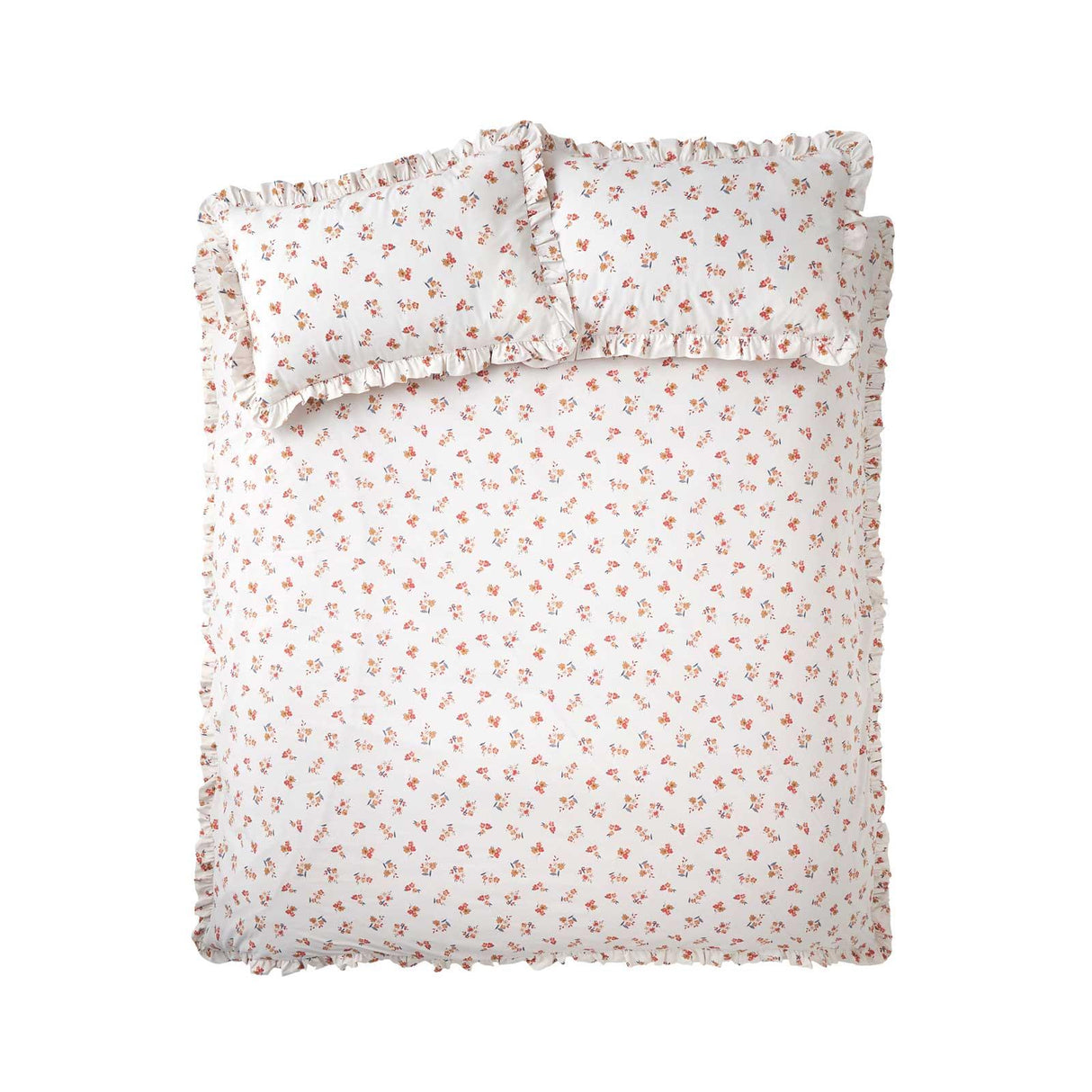 Frill Ditsy Floral Duvet Cover Set by Catherine Lansfield