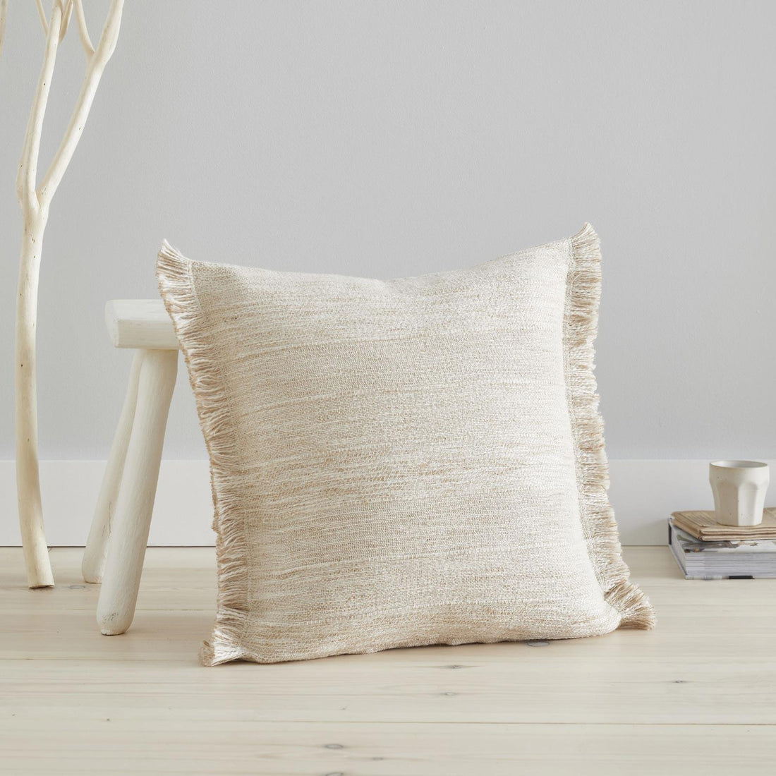 Pineapple Elephant Florin Jute Blend 100% Cotton Filled Cushion