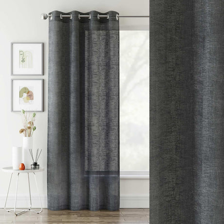 Crete Eyelet Voile Curtain Panel by Enhanced Living