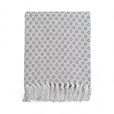 Eden Recycled Cotton Throw Blanket by Rapport Home