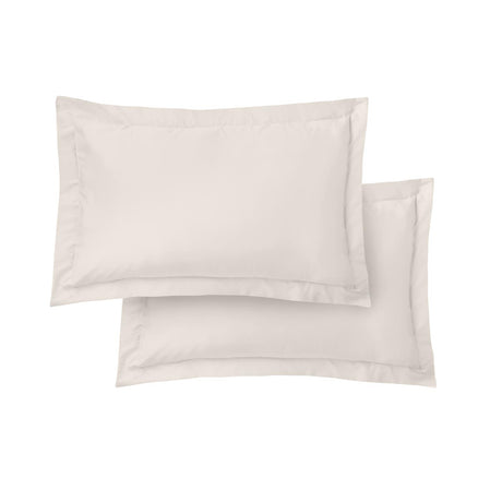 400 Thread Count Cotton Sateen Oxford and Standard Pillowcases by Bianca