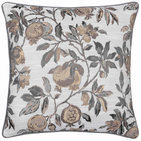 Pomegranate Jacquard Cushion Cover 20" x 20" by Wylder Nature
