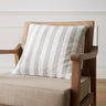 Boucle Stripe Cushion 18" x 18" (45cm x 45cm) by Catherine Lansfield