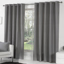 Sorbonne Cotton Lined Eyelet Curtains by Fusion