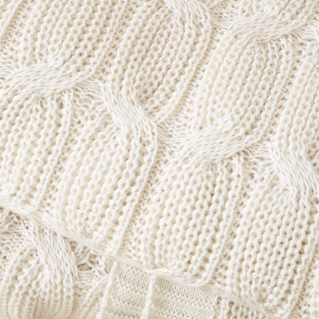 Catherine Lansfield Chunky Marl Knit Throw Blanket 130cm x 170cm 18