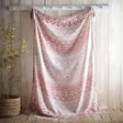Appletree Hygge Sakari Tasselled Blue Cosy Throw Blanket 130cm x 180cm 5