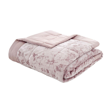 Crushed Velvet Bedspread 220cm x 220cm by Catherine Lansfield