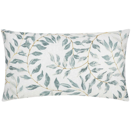 Canina Floral Outdoor Cushion Cover 12" x 20" (30cm x 50cm) by Evans Lichfield