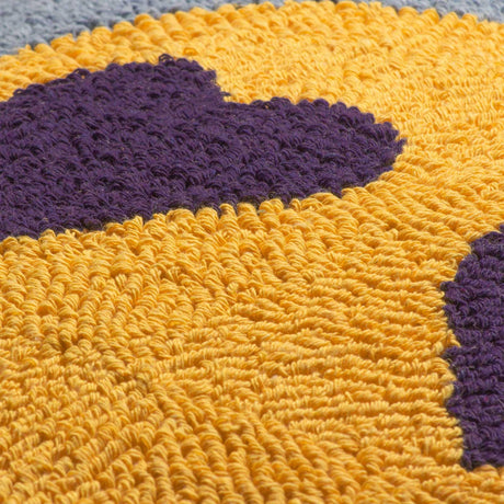 Smile Knitted Cushion Cover by heya home