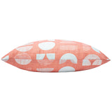 Malmo Geometric Cushion Cover Pink 17" x 17" (43cm x 43cm) by furn.