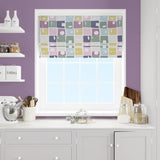 Bonnie Violet Made To Measure Roman Blind by Style Furnishings