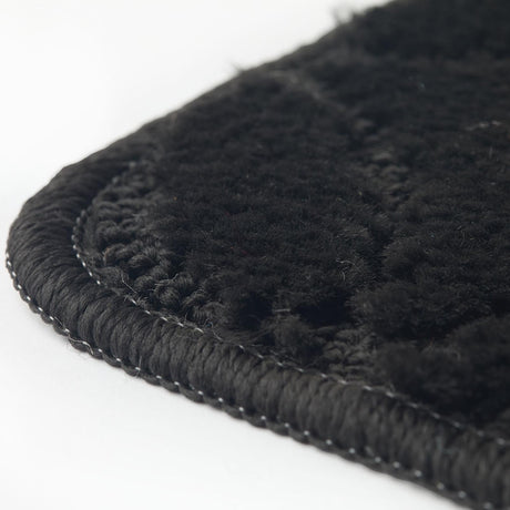 Halo Non-Slip Bath Mat & Pedestal Bathroom Set by Emma Barclay