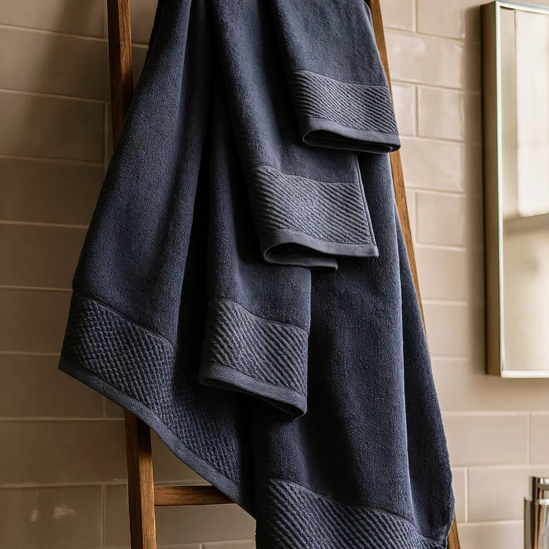 Eden 500gsm Pacific Blue 100% Cotton Towels