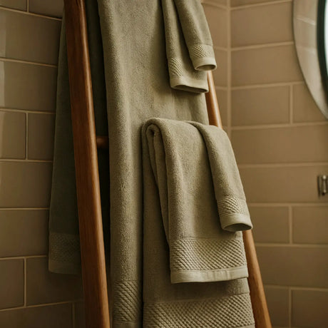 Eden 500gsm Cotton Towels - Olive